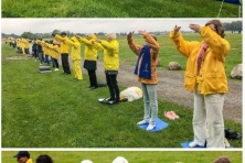 2019 9 28 sweden falun gong demostration 01